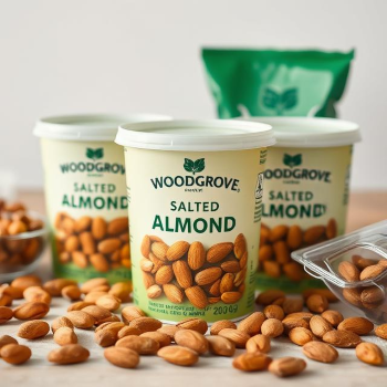 Salted roasted almonds 200 g