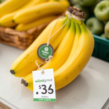 Organic bananas 1 kg