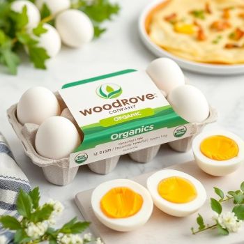Organic eggs 12 count