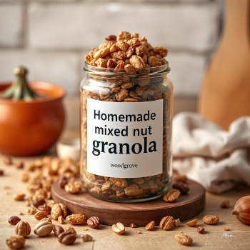Homemade mixed nut granola 500 g