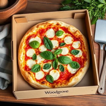 Margherita wood-fired pizza